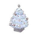 Animal Crossing Items Big Festive Tree White