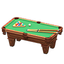 Animal Crossing Items Billiard Table Green
