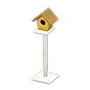 Animal Crossing Items Birdhouse Natural & white