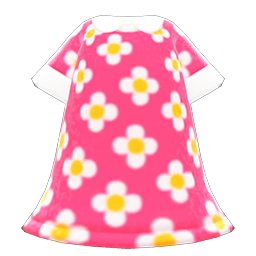 Animal Crossing Items Blossom Dress Pink