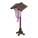 Animal Crossing Items Blossom-viewing Lantern Dark wood