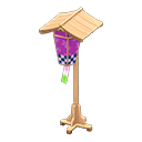 Animal Crossing Items Blossom-viewing Lantern Light wood
