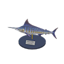 Animal Crossing Items Switch Blue marlin model