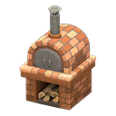 Animal Crossing Items Brick Oven Brown