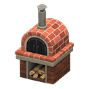 Animal Crossing Items Brick Oven Red