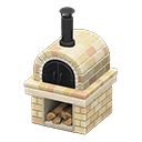 Animal Crossing Items Brick Oven White