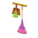 Animal Crossing Items Broom And Dustpan Colorful