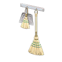 Animal Crossing Items Broom And Dustpan White
