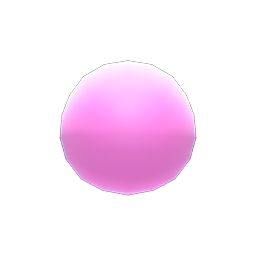 Animal Crossing Items Bubblegum Pink
