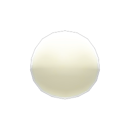 Animal Crossing Items Bubblegum White