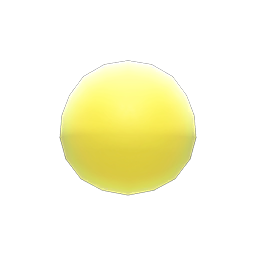 Animal Crossing Items Bubblegum Yellow