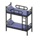 Animal Crossing Items Bunk Bed Black / Striped