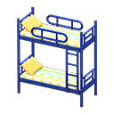 Animal Crossing Items Bunk Bed Blue / Colorful lines