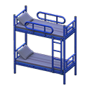 Animal Crossing Items Bunk Bed Blue / Striped