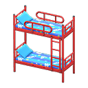 Animal Crossing Items Bunk Bed Red / Space