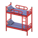 Animal Crossing Items Bunk Bed Red / Striped