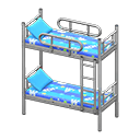 Animal Crossing Items Bunk Bed Silver / Space