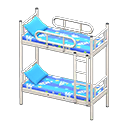 Animal Crossing Items Bunk Bed White / Space