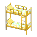Animal Crossing Items Bunk Bed Yellow / Colorful lines