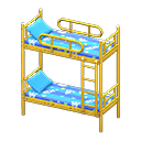 Animal Crossing Items Bunk Bed Yellow / Space