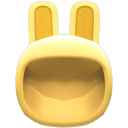 Animal Crossing Items Bunny Hood Yellow