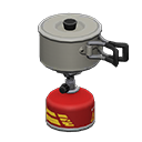 Animal Crossing Items Camp Stove Red