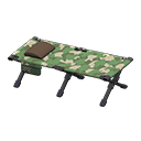 Animal Crossing Items Camping Cot Camouflage