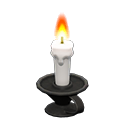 Animal Crossing Items Candle Black
