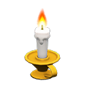 Animal Crossing Items Candle Gold