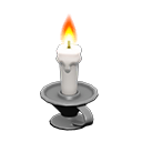 Animal Crossing Items Candle Silver