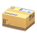Animal Crossing Items Cardboard Box Labeled