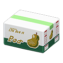 Animal Crossing Items Cardboard Box Pears