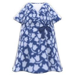 Animal Crossing Items Casual Chic Dress Navy blue