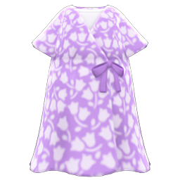 Animal Crossing Items Casual Chic Dress Purple
