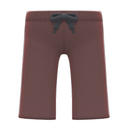 Animal Crossing Items Casual Pants Brown