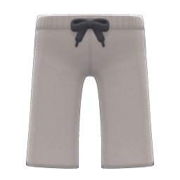 Animal Crossing Items Casual Pants Gray
