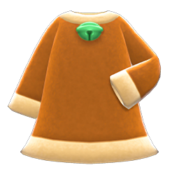 Animal Crossing Items Cat Dress Brown