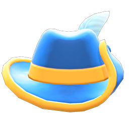 Cavalier Hat Blue