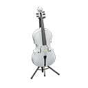 Animal Crossing Items Cello White