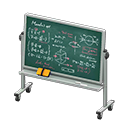 Animal Crossing Items Chalkboard Math