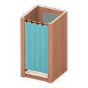 Animal Crossing Items Changing Room Brown / Blue