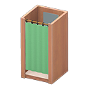 Animal Crossing Items Changing Room Brown / Green