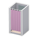 Animal Crossing Items Changing Room Gray / Pink