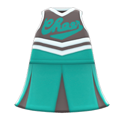 Animal Crossing Items Cheerleading Uniform Green