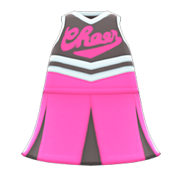 Animal Crossing Items Cheerleading Uniform Pink