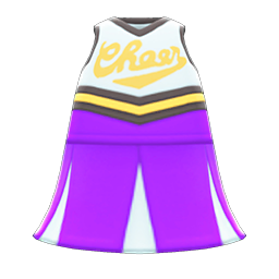 Animal Crossing Items Cheerleading Uniform Purple