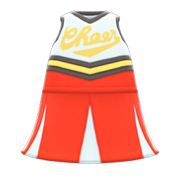 Animal Crossing Items Cheerleading Uniform Red