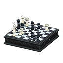 Animal Crossing Items Chessboard Black