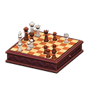 Animal Crossing Items Chessboard Brown