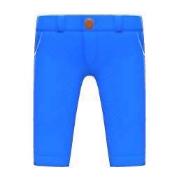 Animal Crossing Items Chino Pants Blue